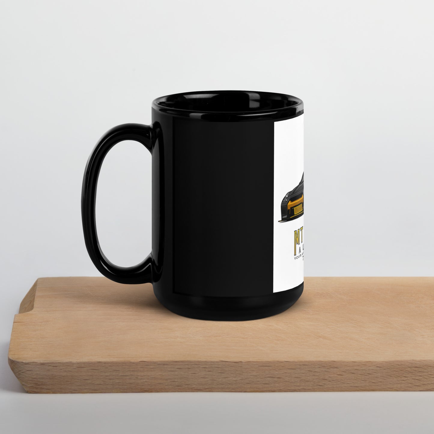 Black Glossy Mug